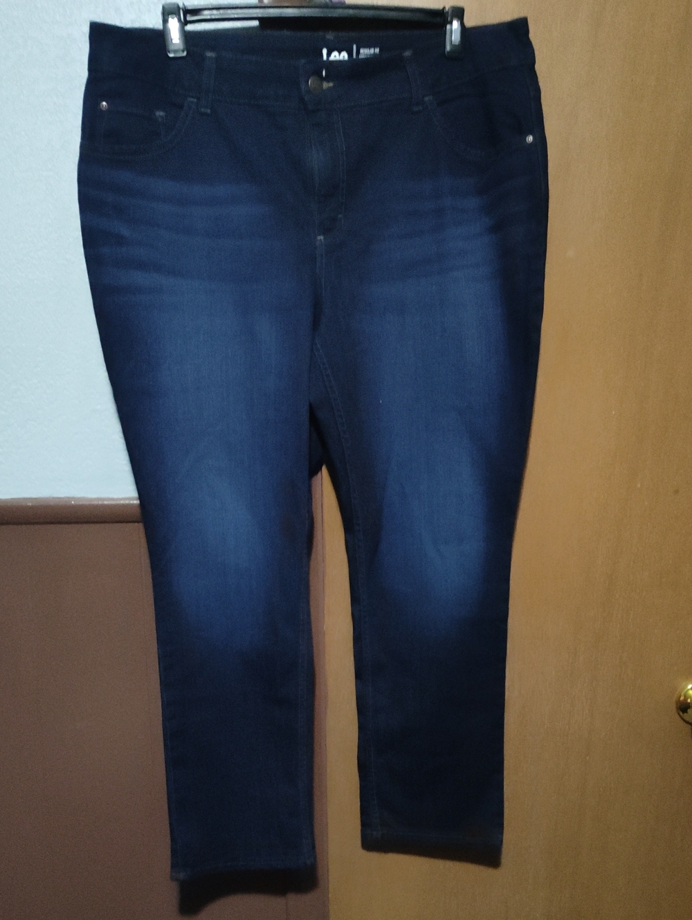 Lee Dark Indigo Straight Leg Women’s Jeans
